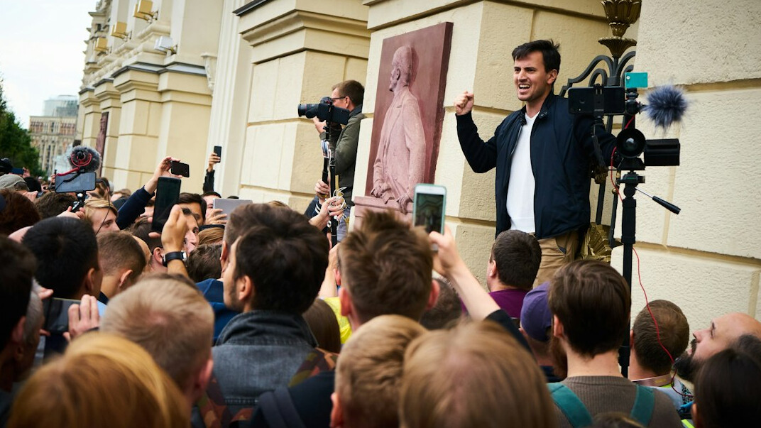 local politician press conference