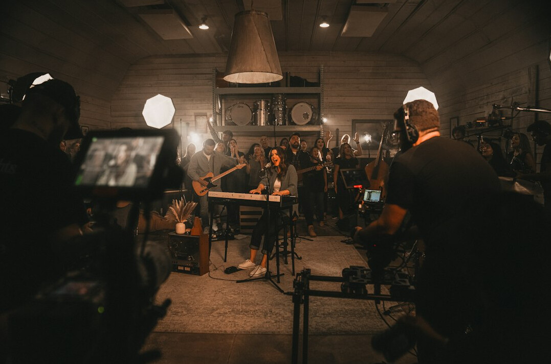 tv presenter disappearing from studio